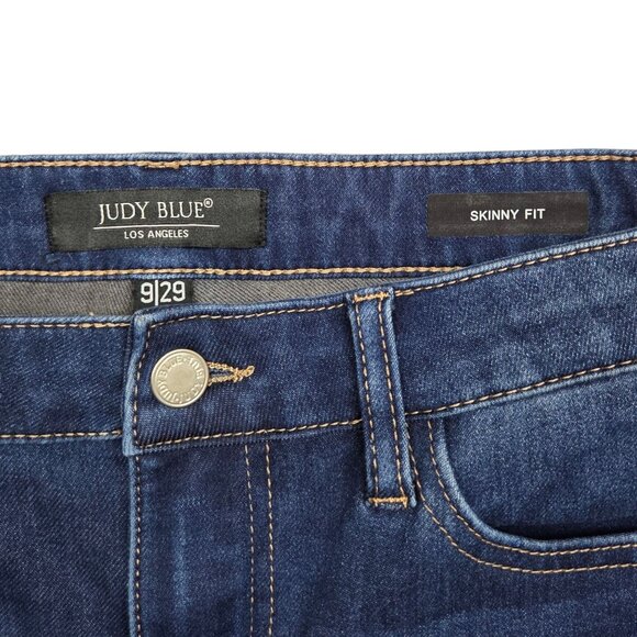 Judy Blue Skinny Fit Jeans Womens 29 Mid Rise - Picture 4 of 11